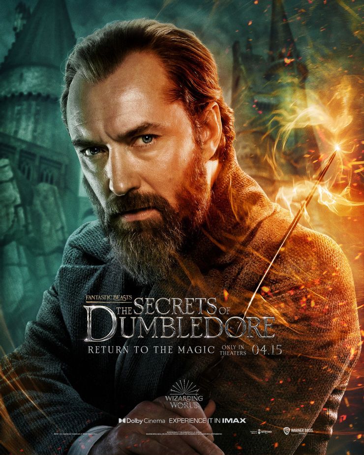 Jude Law jako Albus Dumbledore